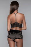 1963 Liliana Cami and Short Set Black