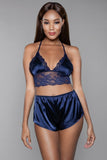 1963 Liliana Cami and Short Set Black