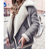 Jacket Women Coat Winter 2020 Hot Cotton Lambswool Outerwear Fashion
