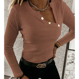 Long Sleeve Winter Casual T Shirt