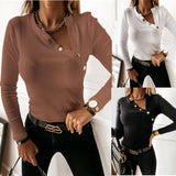 Long Sleeve Winter Casual T Shirt