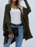 Womens Fashion Open Front Long Sleeve Cardigans Sweaters Coats