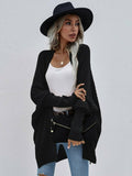 Womens Fashion Open Front Long Sleeve Cardigans Sweaters Coats