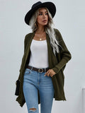 Womens Fashion Open Front Long Sleeve Cardigans Sweaters Coats