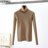 chic Autumn winter thick Sweater Pullovers Women Long Sleeve casual