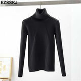 chic Autumn winter thick Sweater Pullovers Women Long Sleeve casual