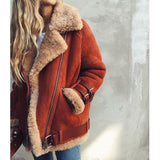 Jacket Women Coat Winter 2020 Hot Cotton Lambswool Outerwear Fashion