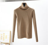 chic Autumn winter thick Sweater Pullovers Women Long Sleeve casual